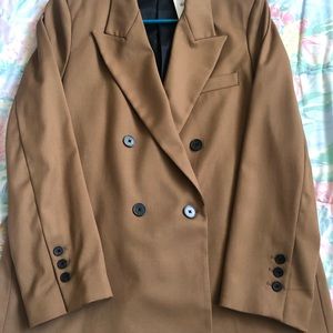 Zara blazer in color toffee